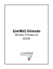 LiveWell Colorado 2009 Clipbook