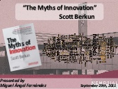 The myths of innovation